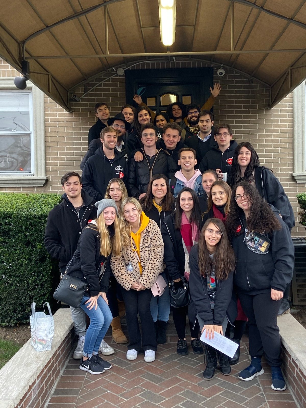 A big group of Chabad UNLV students together